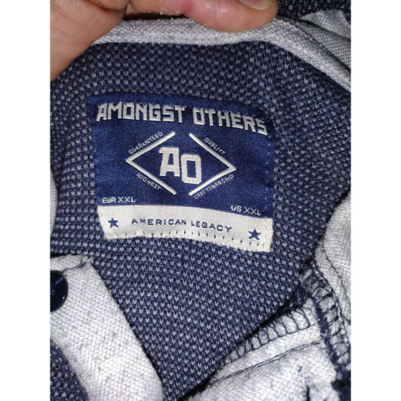 Amongost Others Pullover for Men Blue Size XXL American Legacy - Picture 2 of 3
